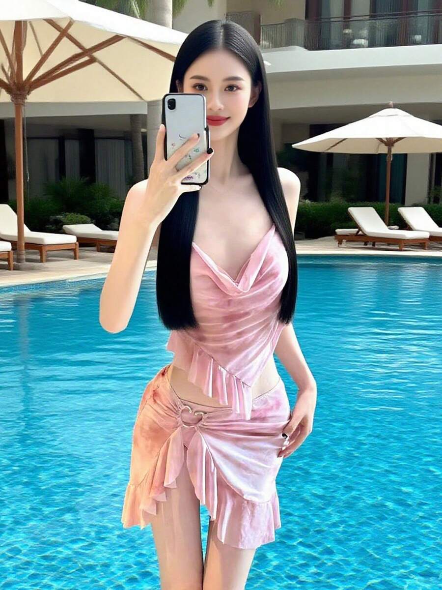 Swim Gear Sets - Pink - View 1