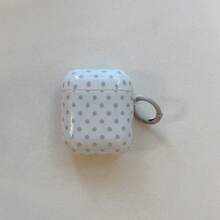 1pc Minimalist Heart-Shaped Polka Dot Earphone Case, Suitable For AirPods Pro Bluetooth Headset Protective Cover 1st/2nd/3rd/4th Generation - Multicolor - View 4