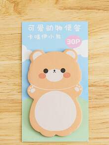 6张卡通企鹅和兔子动物便签本便利贴笔记本文具学习用品 - 多色 - 查看 6