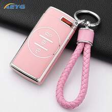 For Chery Tiggo7 5Xplus 3X Protection Shell Keychain Bag Keyless Interior Accessories TPU Car Remote Key Case Cover - Chery D Model - View 7
