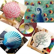 5pcs Shells For Crafts 4''-5'' (9-12cm) 2''-3''(5-8cm)White Scallop Shells, For Baking Shells, Crafts DIY Painting Beaching Wedding Decoration, Beach Scallop Shells Bulk - 5Pcs - View 7