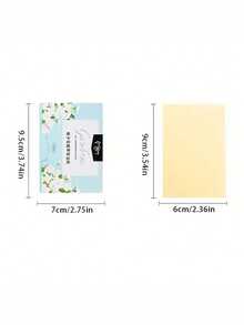 700pcs/500pcs/100pcs Facial Absorbing Paper Set, Can Remove Facial Oil And Keep The Skin Clean. Suitable For Face And Nose,Keeping The Skin Dry And Clean.Portable Skin-Friendly Oil-Control Wipes, Suitable For Daily Skincare And Touch-Ups For Makeup! - Multicolor - View 9