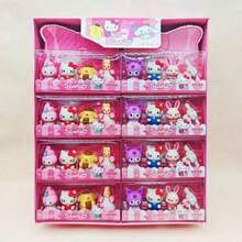 Bộ 4 cục tẩy 3D hình nổi Sanrio, món quà bất ngờ sáng tạo dành cho học sinh nam và nữ, cục tẩy có thể kết nối với nhau, làm sạch không để lại dấu vết, thích hợp cho các bữa tiệc ngày lễ, giải thưởng, quà tặng (Bộ 4 cục ngẫu nhiên) - Nhiều màu - Xem 10