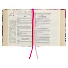 KJV Holy Bible, My Creative Bible, Faux Leather Hardcover - Ribbon Marker, King James Version, Pink Printed Floral (KJV Creative Editions) - Default - View 5