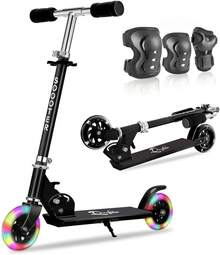 Kick Scooters, Foot Scooters - Black - View 3