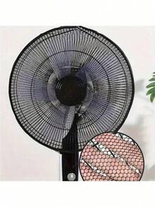 1件/2件/3件可水洗鏤空風扇濾網罩，手工捲邊，防塵防蟲，彈性抽繩開口，耐用，聚酯纖維網布，改善空氣品質，風扇防塵罩，適用於家用風扇，四季通用，母親節禮物，花園，夏季，海灘，柔軟，畢業典禮，祝賀畢業生，畢業派對，旅行徒步必備，便攜工具，夏季必備，夏季便攜 - 鏤空 - 查看 3