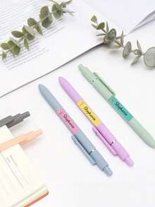 60 etiquetas personalizadas con nombre, pegatinas personalizables - etiquetas para envolver regalos con, resistentes al agua, artículos de papelería, oficina, escuela y hogar - regalo perfecto de vuelta a la escuela para estudiantes - Multicolor - Ver 5