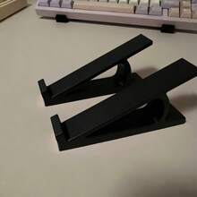 1 Pair Ergonomic Keyboard Riser, Non-Slip Universal Stand With Multi-Color Options, Perfect For Office & Gaming - Multicolor - View 11