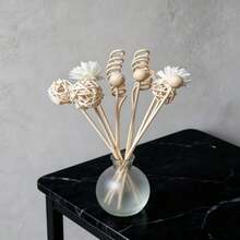 无焰香薰扩香器配件 - 藤条扩香棒、精油补充装、干甜草 - 10Pcs - 查看 2