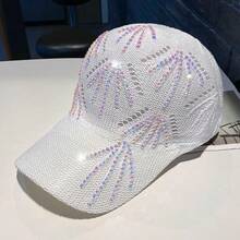 Women's Hollow Breathable Baseball Cap - Designed For A Snug Fit Suitable For Summer, The Hollow Structure Promotes Air Circulation, Suitable For Sports And Birthday Occasions, Can Be Hand-Washed/Dry-Cleaned, The Breathable Cap Is Suitable For Outdoor Activities, Daily Casual Wear, Gym, And Warm Weather Events - 灰色的 - 查看 9