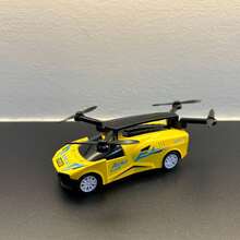 1pc New Energy Alloy Car Model, Creative Flying Vehicle Car, Gift For Boys - Multicolor - View 11