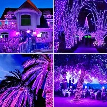 1件 3/5/10米萬聖節裝飾銅線LED星星串燈，萬聖節派對裝飾燈，室內裝飾，戶外花園裝飾LED燈 - 銅線LED - 查看 10