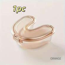 1pc U-Shaped Retainer Case, For Retainers And Aligners, Comes With 1 Cup For Cleaning - Multicolor - View 11