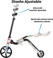 Kick Scooters, Foot Scooters - Red & White - View 7