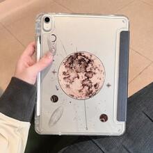 Tương thích với ốp bảo vệ máy tính bảng iPad thế hệ thứ 11, ốp A16, khóa từ tính, chức năng tự động tắt/mở màn hình thông minh, khe cắm bút cảm ứng, thiết kế gập ba, mặt lưng acrylic trong suốt cao cấp, bảo vệ toàn thân khỏi rơi vỡ, tương thích với iPad thế hệ thứ 9 10.2", thế hệ thứ 8 10.2", Air 11", thế hệ thứ 10, tương thích với Matepad 11.5S 2026/Matepad SE 11", ốp Matepad 11.5, tương thích với máy tính bảng Redmi Pad 2 11", ốp bảo vệ máy tính bảng Pad SE 11". - Trong sáng - Xem 2