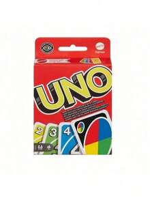 Mattel Official UNO Card Game Set Classic Collector's Edition Super/Multi-Version Collection 2-10 Players Party Tabletop Game Team Building Card Game - W2085- Playing Cards - View 9