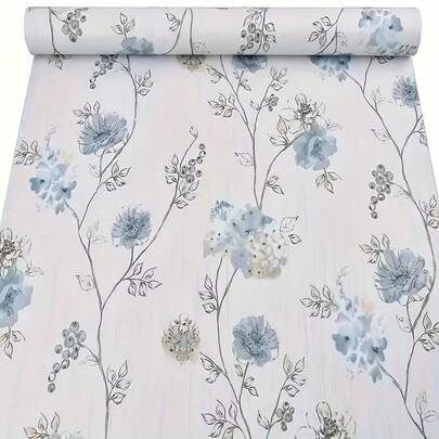 Một cuộn giấy dán tường vinyl tự dính với họa tiết cây cỏ và hoa lá đồng quê. Có thể tháo rời, thích hợp để trang trí phòng ngủ và phòng khách, tân trang lại kệ, ngăn kéo và tủ, và tạo không khí lễ hội.