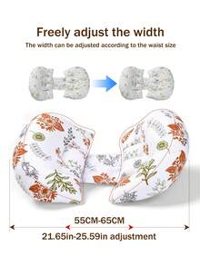 2-In-1 Pregnancy Pillow – Soft Memory Foam Full Body Support For Side Sleepers, Back, Belly, Hips & Legs - Sunflower - View 6