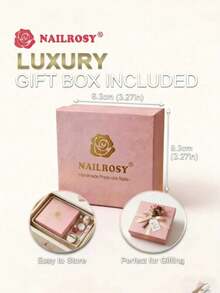 10片装多色手工多巴胺美甲贴片 - 3D Y2K鸭嘴造型，可重复使用，镶钻 | 闪亮彩色法式美甲 - 淡紫色 - 查看 7