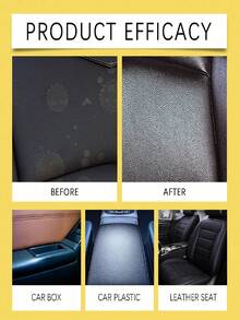 rayhong 80pcs Car Interior Cleaning Wet Wipes, Stain Removal, Degreasing, Shine Enhancing, Portable Wet Wipes. Protect And Clean Synthetic Leather Sofa, Car Seats And Shoes, Prevent Cracking And Fading. Renew And Restore Luster, Enhance Inner Texture. - Khăn lau vệ sinh nội thất xe hơi - Xem 4