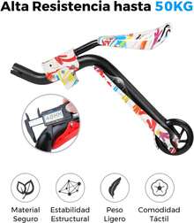 Kick Scooters, Foot Scooters - Red & White - View 6