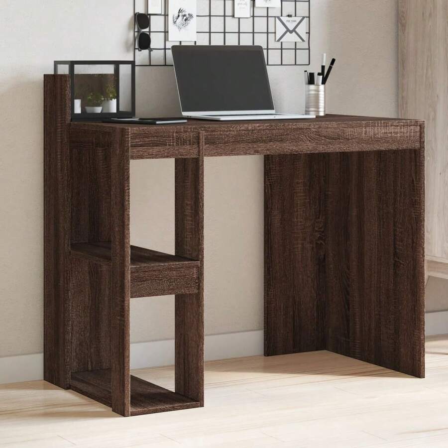 vidaXL Soportes y mesas para plantas - Marrón - Ver 1