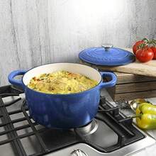 Crock Pot Olla horno holandés redondo Azul 4.73 l 1 - Ver 7