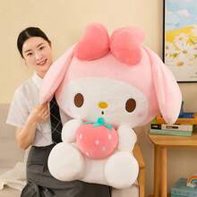 1 búp bê nhồi bông cầm quả dâu tây, búp bê mềm mại, đồ trang trí nhà cửa, quà sinh nhật cho trẻ em và các cặp đôi. - Nhiều màu - Xem 5