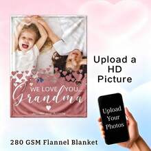 Personalized Customizable Mother's Day Best Gift - MOM Letters You Are The Piece That Holds Us Together 6-Photo Collage Customizable Flannel Throw Blanket - Customizable Text Names Date Multiple Styles Available - Soft Warm Cozy Breathable Lightweight Washable Personalized Blanket For Couch Bed Sofa Living Room Bedroom Home Decor - Elegant Burgundy Heart Aesthetic Sentimental Keepsake - Mother's Day Gift From Daughter Son To Mom, Mother's Day Gift From Granddaughter Grandson To Grandma, Mother's Day Gift From Husband To Wife, Mother's Day Gift From Granddaughter Grandson To Grandmother - Gifts For Her Mom Grandma Family Friends - Insta-Worthy Cozy Vibes Personalized Items For Housewarming Boho Outdoor Bathroom Decor – Home Decor,Bedroom Decor,Living Room Decor,Couch,Sofa,Bed,Customizable,Breathable,Lightweight,Washable,Soft,Comfortable,Elegant,Simple,Personalized Items,Tapestry,Hogar,Bedroom Essentials,Camping Essentials,Beach Essentials,Living Room Essentials,Home Essentials - Kiểu 3 - Xem 5