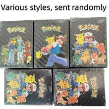 pokemon 可爱卡通动漫魔法金箔卡牌，黑色、金色、银色，4种语言（英语、法语、德语、西班牙语）桌游派对娱乐卡牌 - 彩色 - 查看 11