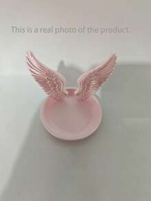 1/2pcs Angel Wings Jewelry Tray, Minimalist Luxury Angel Wings Trinket Dish, Healing Home Decor - Multicolor - View 8