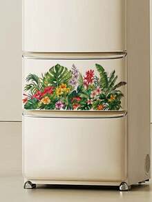 INS风格自粘墙贴：热带植物/3D海景/趣味表情/水彩鹿/春花，可移除防水贴纸，适用于浴室、厨房、客厅、卧室、卫生间墙面装饰，家居装修创意贴纸 - 牆貼 - 查看 3