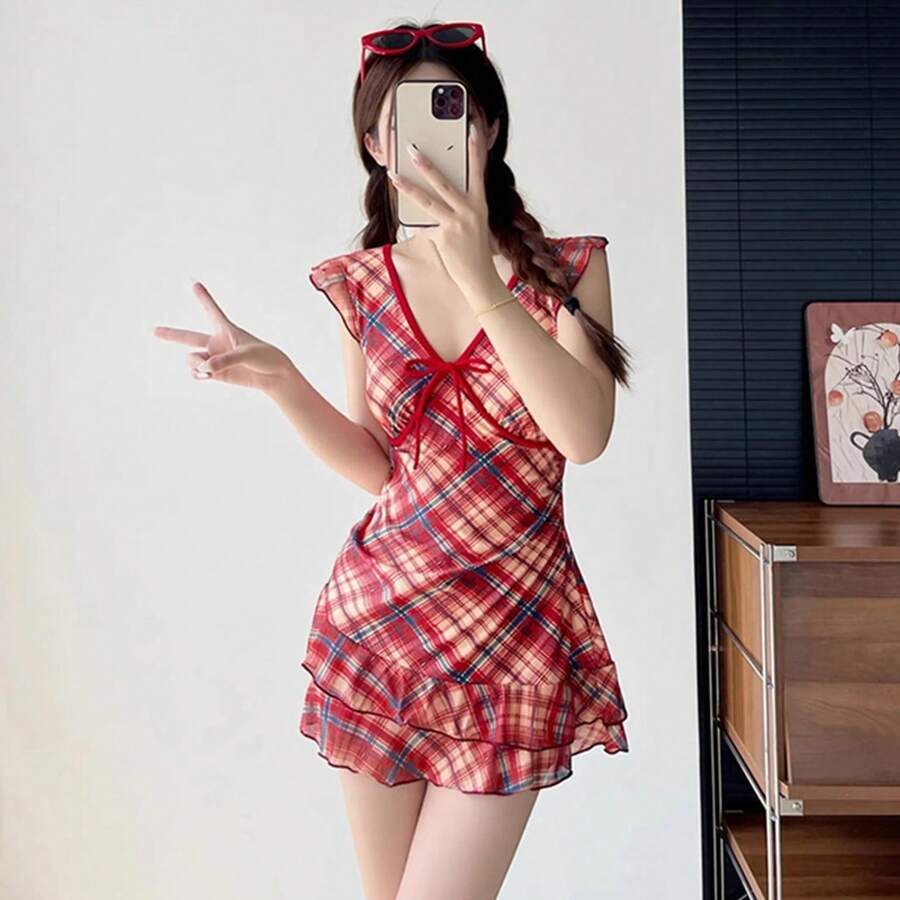 Swim Gear Sets - Red - View 1