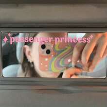 Passenger Princess Mirror Decoration Stickers, Rearview Mirror Cover Stickers, Passenger Princess English Car Stickers, Mirror Surface Stickers, Graffiti Stickers, Motorcycle Stickers, Car Interior Stickers, Car Exterior Stickers, Car Exterior Decorations And Accessories - A - View 13