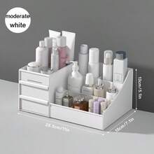 Cosmetic Storage Box, Vanity Organizer Rack, High-End Bathroom Vanity Countertop Skincare Organizer Cabinet - Desktop Storage Box - View 7