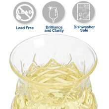 1 ly cocktail hình quả dứa sang trọng, ly cocktail/nước ép dập nổi, dụng cụ pha chế đồ uống. - Trong sáng - Xem 9