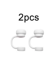 10mm Straw Lid Fits 30oz And 40oz Cups, Silicone Straw Lid, Reusable Dust-Proof Straw Cap, Straw Sleeve, Cup Accessories - Multicolor - View 13
