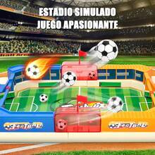 Juego de Mesa de Futbolín, Fútbol de Mesa para Sala, Juego de Futbolín de Mesa, Juegos de Mesa de Fútbol con 2 Balones de Fútbol, Juguetes para Noches de Juegos Familiares, Reuniones, Futbolito - 1 - Ver 2