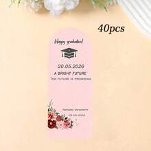 Customized Graduation Season Packaging Gifts, Paper Box Stickers, Customized Sticker Patterns, Customized Sealing Stickers, Christmas, Mother's Day, Valentine's Day, Spring Festival, Gift Sealing Stickers, Birthday Gift Sealing Stickers - Graduation Rounded Corner Style - View 22