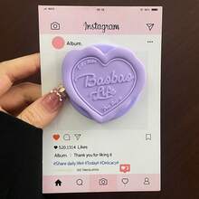 1个心形磁吸伸缩手机支架，可爱可伸缩吸盘手机支架，创意便携新款设计 - 彩色 - 查看 9