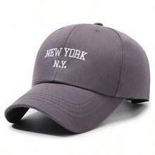 Women's Baseball Cap, Embroidered Letter, Fashion Versatile, Adjustable Strap, Large Head Circumference, Sun Protection - Multicolor - View 11