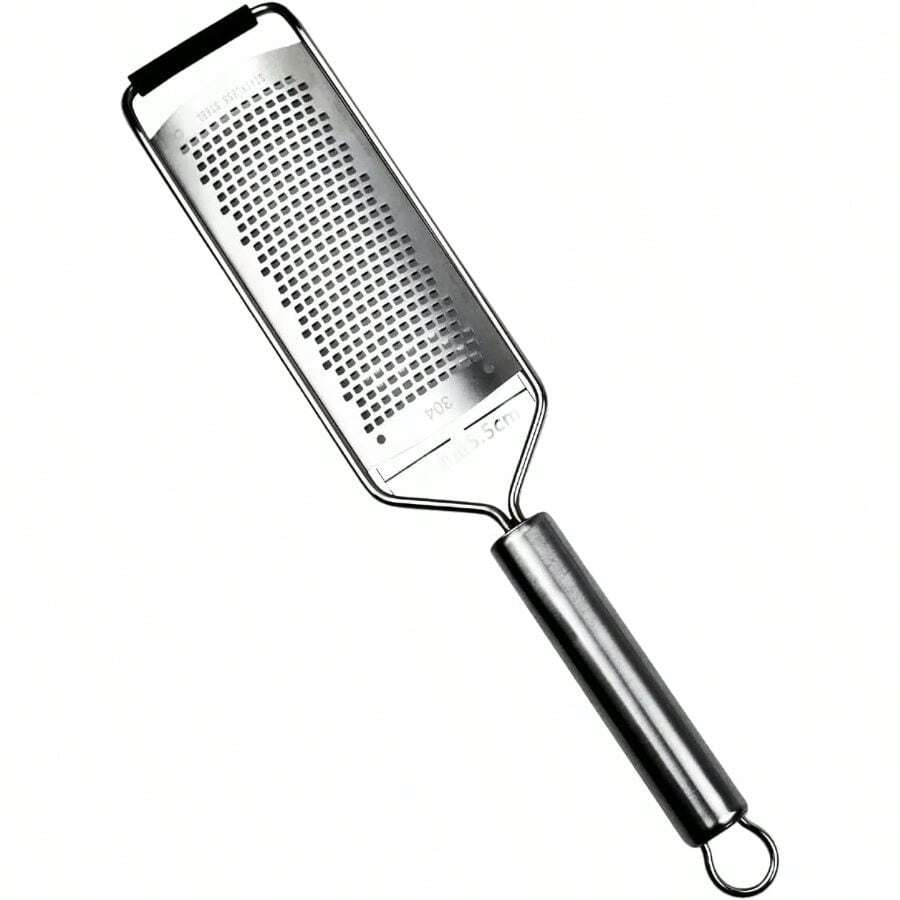 Stainless Steel 12 Inch Cheese Grater, Vegetable Fruit Grater Zester, Kitchen Lemon Metal Zester With Handle. - View 1
