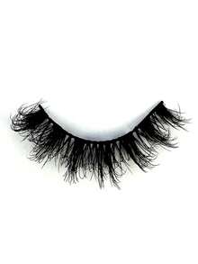 5 Pairs D Curl False Eyelashes 5D Fluffy Russian Volume Large Curl Mink-Like False Eyelashes - Black - View 7