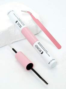 Eyelash Bonding And Sealing 10ml Single Eyelash Adhesive And Sealing Super Strong Shaping Eyelash Extension And Eyelash Tweezers Set - View 3
