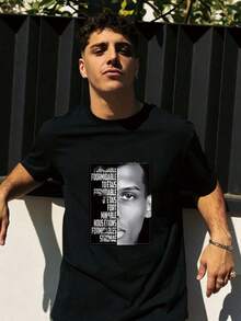 Men T-Shirts - Black - View 3