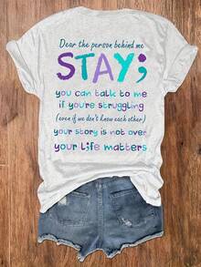 Women T-Shirts - White - View 2