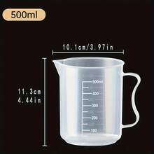 1pc Heat-Resistant Glass Measuring Cup, Clear Markings, Ergonomic Non-Slip Handle; Shock-Resistant, Durable; Suitable For Baking, Cooking, Ingredient Mixing, Essential Kitchen Tool For Home Cooking And Baking Enthusiasts - Multicolor - View 15
