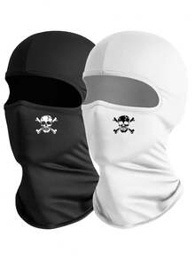 1/2 chiếc khẩu trang in hình đầu lâu unisex, mũ đi xe đạp, mũ che nắng cho đạp xe, leo núi, đi bộ đường dài, dự tiệc. - O - Xem 15