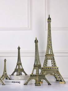 Mô hình tháp Eiffel mạ vàng, đồ trang trí cửa sổ bằng kim loại sáng tạo, thích hợp trang trí nhà cửa và văn phòng, quà tặng sinh nhật, Ngày của Mẹ, Giáng sinh và các dịp khác, nhẹ và dễ mang theo, không phai màu, có các kích thước lớn, trung bình và nhỏ. - Tháp Sắt - Xem 7