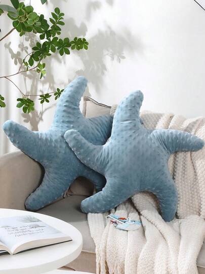 1 chiếc gối tựa hình sao biển, thích hợp cho ghế sofa và giường, gối trang trí chủ đề biển, gối hình sao biển mềm mại, gối trang trí chủ đề đại dương, thích hợp cho phòng khách, trang trí nhà cửa, quà tặng hàng ngày và tiệc tùng.